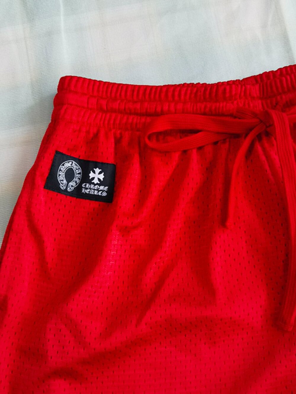 Chrome Hearts Red No. 99 Team Shorts - Picture 3 of 8
